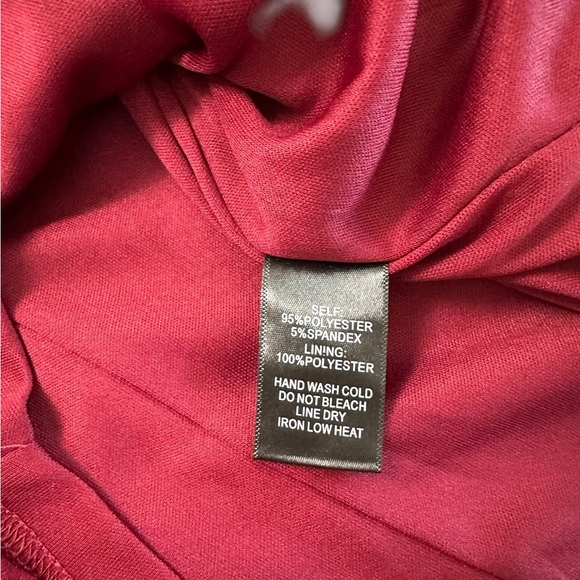 LULUS Over the Swoon Wine Red Off-the-Shoulder Bodycon Dress Size L NWT - Picture 16 of 16